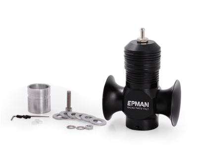 картинка Перепускной клапан (Blow-Off) Механический для Дизельного мотора, двойной выход, черный магазин  StreetTuning 