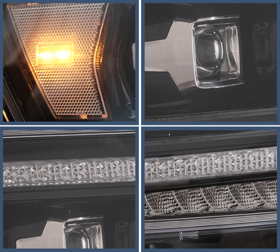 картинка Передние фары для Dodge RAM1500 2019-2020 г магазин  StreetTuning 