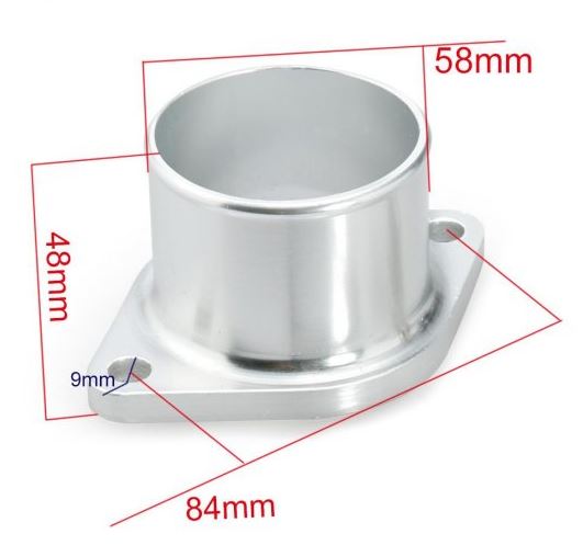 картинка Фланец под турбину Garrett GT25 GT28 T25 T28 Nissan SR20DET магазин  StreetTuning 