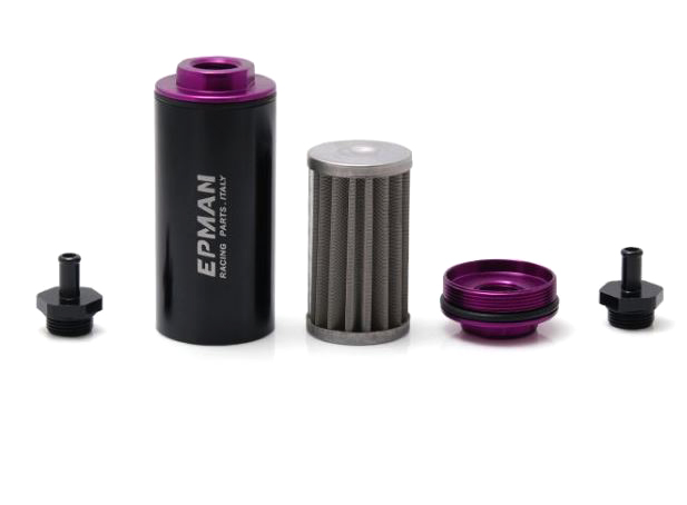 картинка Топливный фильтр первичной очистки EPMAN, под шланг 8.6MM , черный магазин  StreetTuning 