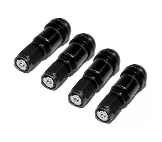 картинка Спортивные ниппели "Michelin" для бескамерных шин, черные магазин  StreetTuning 