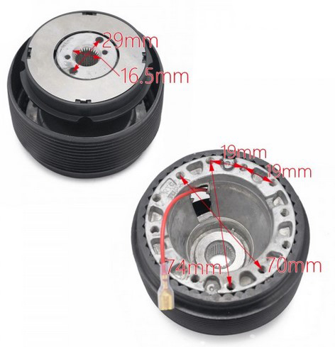 картинка Адаптер для установки спортивного руля на Suzuki, HUB-SU-3 магазин  StreetTuning 