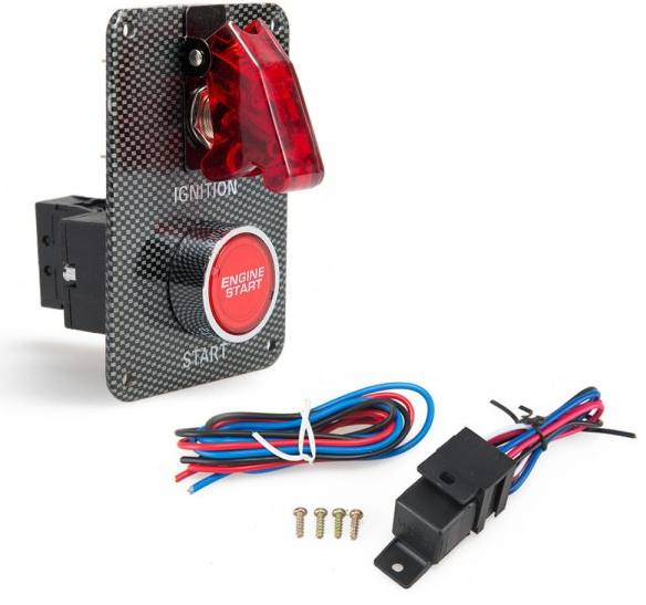 картинка Панель запуска ДВС с тумблером №2 магазин  StreetTuning 