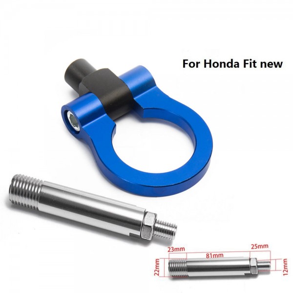 картинка Буксировочное кольцо для Honda Fit свежих годов, синее магазин  StreetTuning 