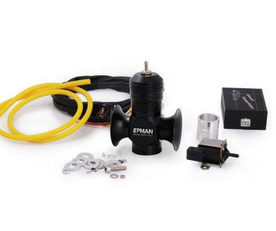 картинка Перепускной клапан (Blow-Off) для Дизельного мотора, двойной выход, черный магазин  StreetTuning 