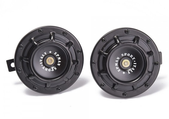 картинка Клаксоны аналог Hella B 133 Black магазин  StreetTuning 