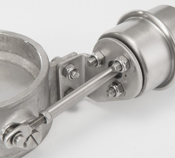 картинка Вакуумная заслонка-дроссель для выхлопа 76 мм (закрытая) магазин  StreetTuning 