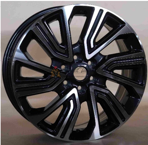 картинка Диски OEM Jeep Style  R18 7J ET45 6X114.3 Black+Silver магазин  StreetTuning 