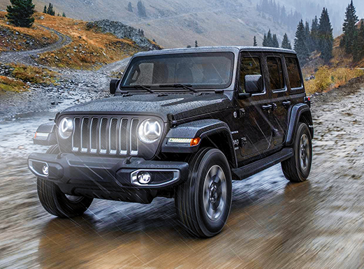 картинка Передние фары для JEEP WRANGLER 2018-по н.в магазин  StreetTuning 