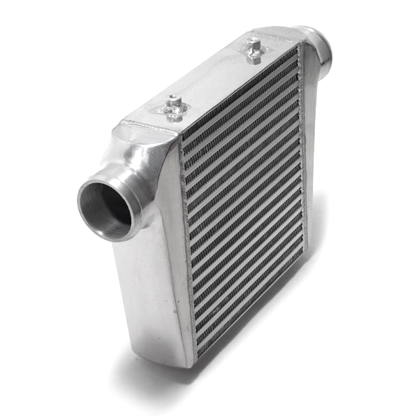 картинка Интеркулер 280 x 300 x 76, вход/выход - 76 мм для Honda Civic Integra магазин  StreetTuning 