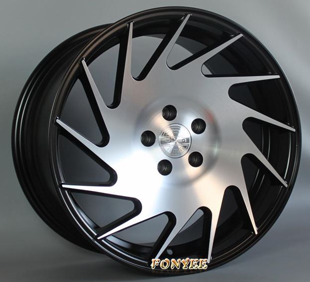 картинка Новые диски Vossen VLE1-L Replica R19 5X120 ET33 J9,5 черный + серебро магазин  StreetTuning 