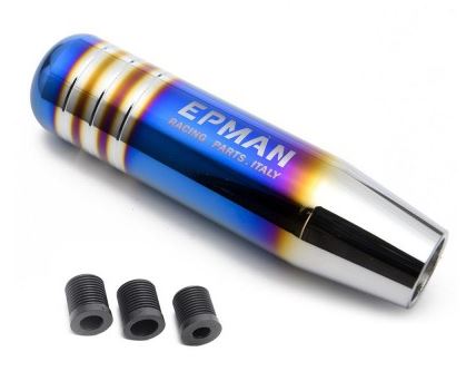 картинка Универсальная ручка КПП Epman 130 мм неохром + серебро магазин  StreetTuning 