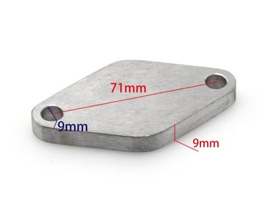 картинка Фланец с заглушка WASTEGATE 35мм-38мм магазин  StreetTuning 