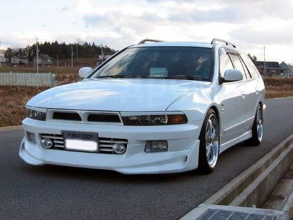 картинка Накладка на передний бампер Crux для Mitsubishi Galant магазин  StreetTuning 