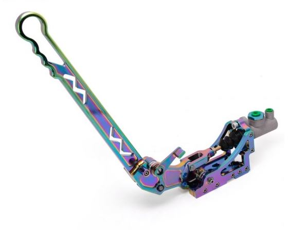 картинка Ручник гидравлический фрезерованный EPMAN, неохром магазин  StreetTuning 