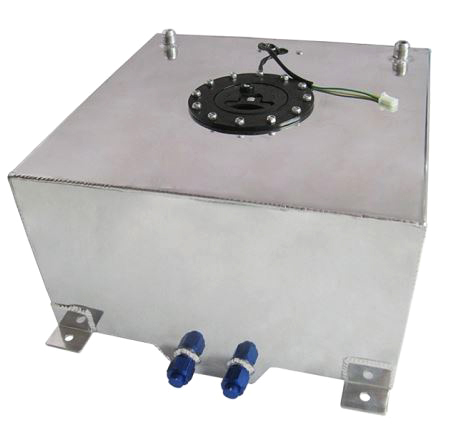 картинка Бак топливный алюминиевый 40л, пластиковая крышка магазин  StreetTuning 