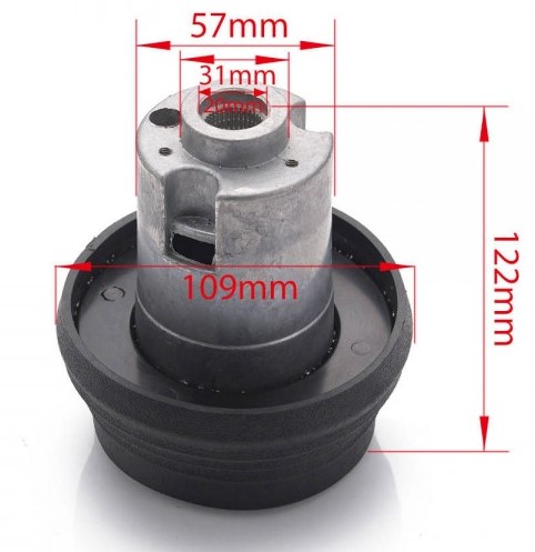 картинка Адаптер для установки спортивного руля на Ваз 2108-10 магазин  StreetTuning 