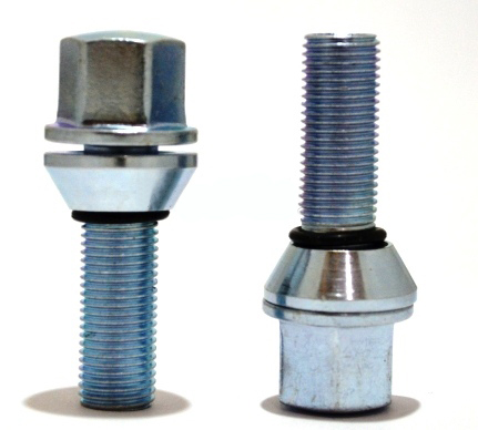 картинка Болт Starleks M12x1.5 высота 28 мм, конус с эксцентриком, ключ 17 магазин  StreetTuning 