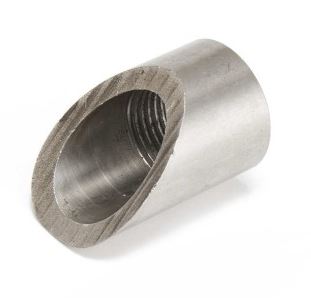 картинка Адаптер для вварки кислородного датчика M18*1.5 45 градусов магазин  StreetTuning 