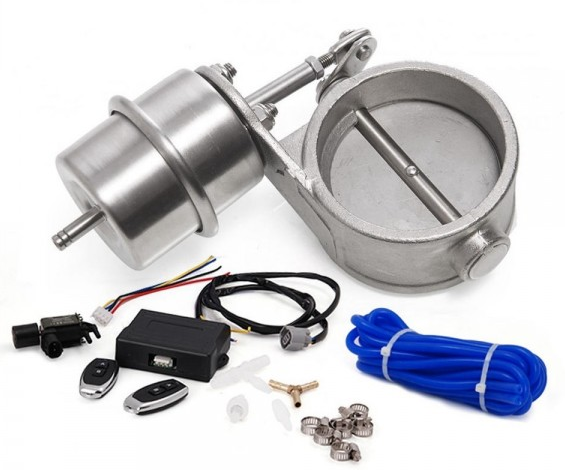 картинка Комплект вакуумной заслонки для регулировке громкости выхлопа 63мм (закрытая) магазин  StreetTuning 