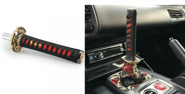 картинка Ручка КПП катана 20 см магазин  StreetTuning 