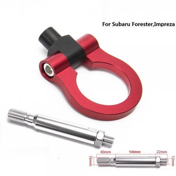 картинка Буксировочное кольцо для Subaru Forester/Impreza, красное магазин  StreetTuning 