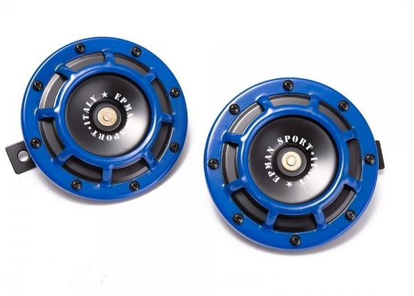 картинка Клаксоны аналог Hella B 133 Blue магазин  StreetTuning 