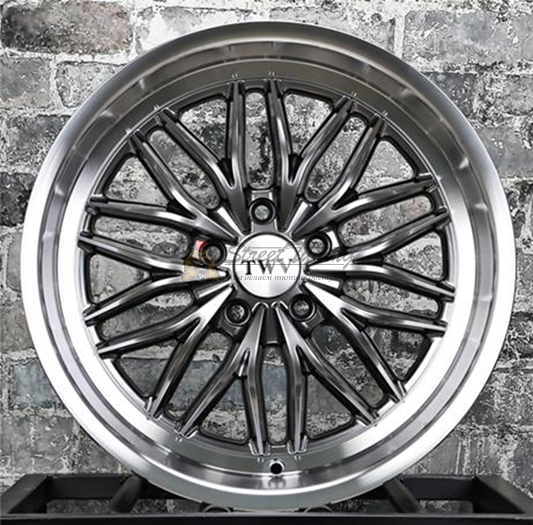 картинка Диски Makstton Gothic-Arthur-004 R18 J8.5 ET28 5X112 silver+polished магазин  StreetTuning 