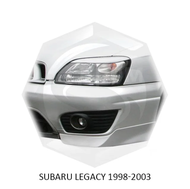 картинка Реснички на передние фары для Subaru Legacy 1998-2003 г магазин  StreetTuning 