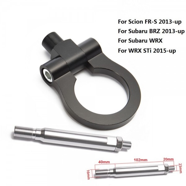 картинка Буксировочное кольцо для Subaru WRX, черное магазин  StreetTuning 