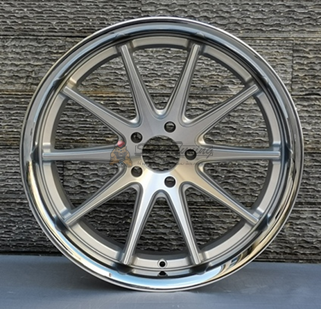 картинка Диски Work Gnosis CV201 R20 J9 ET35 5X120 silver+polished магазин  StreetTuning 