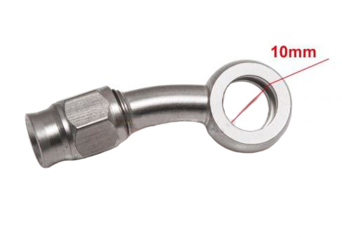 картинка Банжо-фитинг тормозной AN3 30 градусов d10.2 магазин  StreetTuning 