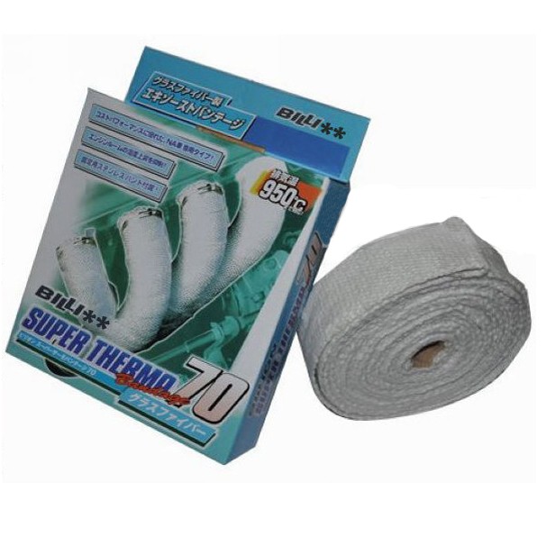 картинка Термолента для выпускного коллектора Billion 1260 градусов магазин  StreetTuning 