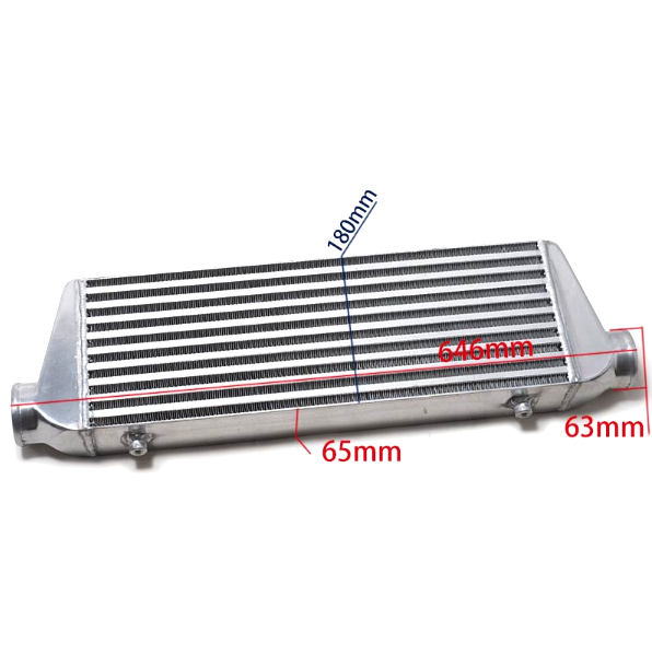 картинка Интеркулер 500 x 180 x 65, вход/выход - 63 мм магазин  StreetTuning 