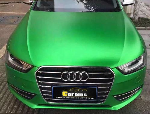 картинка Матовый хром Carbins USA зеленый (1.52м х 18м) магазин  StreetTuning 