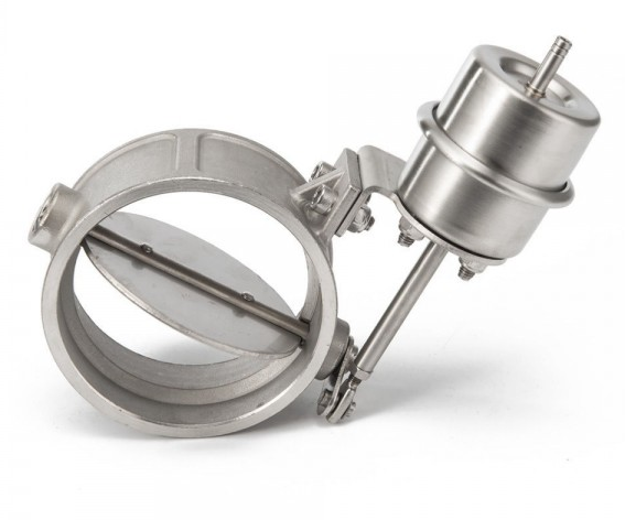 картинка Вакуумная заслонка-дроссель для выхлопа 76 мм (открытая) магазин  StreetTuning 