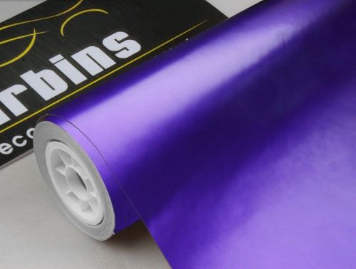 картинка Матовый хром Carbins USA фиолетовый (1.52м х 18м) магазин  StreetTuning 