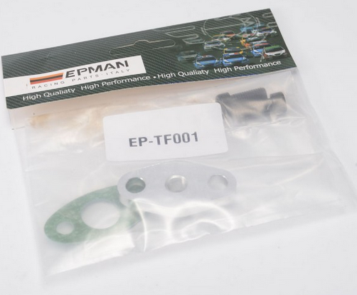 картинка Фланец для слива масла 1/8" NPT для турбин T3, T3/T4, T04 , GT40R , GT магазин  StreetTuning 