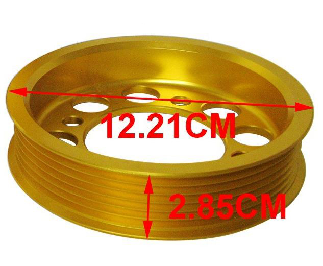 картинка Облегченные шкивы для Toyota Supra JZA80, Toyota Soarer,Toyota Aristo , золотой магазин  StreetTuning 