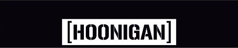картинка Наклейка на лобовое стекло "Hoonigan" 150x20 см магазин  StreetTuning 