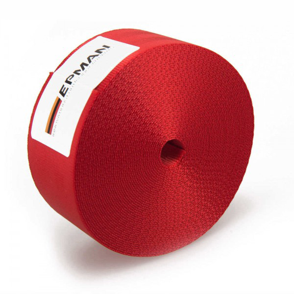 картинка Лента для ремней безопасности Epman, красная, 10 метров. магазин  StreetTuning 