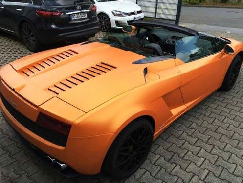 картинка Матовый хром Carbins USA оранжевый (1.52м х 18м) магазин  StreetTuning 