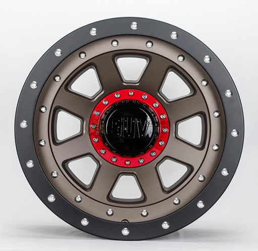 картинка Диски Kingstone S6658Real R17 J9 ET0 6X135 bronze+black магазин  StreetTuning 