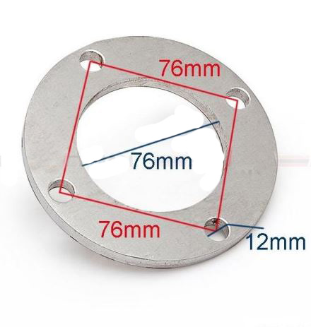 картинка Фланец под турбину T4  3" магазин  StreetTuning 