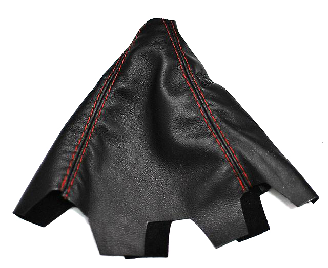 картинка Чехол на КПП Mugen для Honda Integra DC5. Кожа, красная строчка. магазин  StreetTuning 