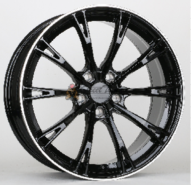 картинка Диски  iVF-124 R19 8.5J ET32 5X112  Black магазин  StreetTuning 
