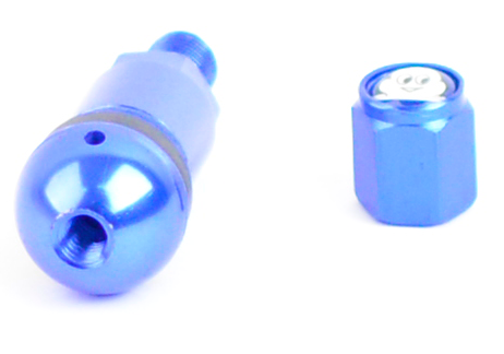 картинка Спортивные ниппели "Michelin" для бескамерных шин, синие магазин  StreetTuning 