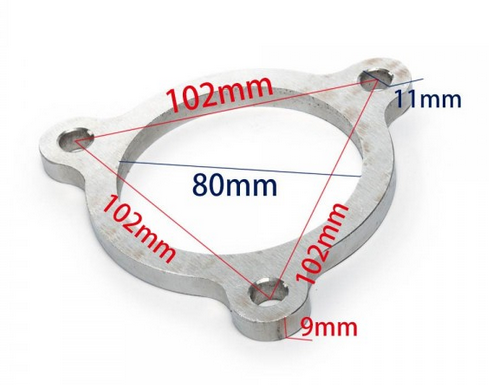 картинка Фланец под турбину K03,K04 магазин  StreetTuning 