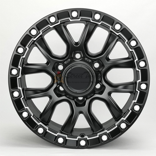 картинка Диски Fuel Off-Road Ignite D721 R18 J9 ET0 6X139,7 black магазин  StreetTuning 