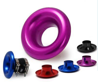 картинка Насадка на холодную часть турбины с патрубком 76-89 мм , фиолетовый магазин  StreetTuning 